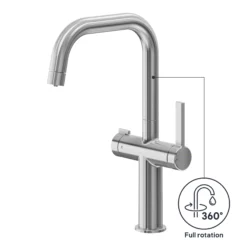 GoodHome Loreli Stainless Steel Effect Filter Tap -Prime Kitchen goodhome loreli stainless steel effect filter tap5059340452494 71c EN 1