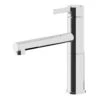 GoodHome Morita Chrome-plated Kitchen Top Lever Tap -Prime Kitchen goodhome morita chrome plated kitchen top lever tap5059340452593 01c