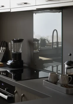 GoodHome Nashi Anthracite Glass Effect Glass Splashback, (H)800mm (W)600mm (T)5mm 29 GoodHome Nashi Anthracite Glass Effect Glass Splashback, (H)800mm (W)600mm (T)5mm -Prime Kitchen goodhome nashi anthracite glass effect glass splashback h 800mm w 600mm t 5mm3663602633921 11i