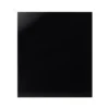 GoodHome Nashi Black Glass Effect Glass Splashback, (H)800mm (W)600mm (T)5mm -Prime Kitchen goodhome nashi black glass effect glass splashback h 800mm w 600mm t 5mm3663602636762 02c bq