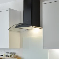 GoodHome Nashi White Glass Effect Glass Splashback, (H)800mm (W)600mm (T)5mm -Prime Kitchen goodhome nashi white glass effect glass splashback h 800mm w 600mm t 5mm3663602636809 30i