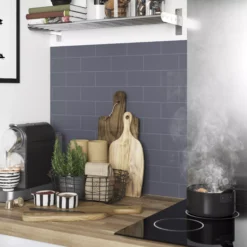 GoodHome Nepeta Anthracite Smooth / Shallow Paper & Resin Back Panel, (H)6000mm (W)20000mm (T)3mm 12 GoodHome Nepeta Anthracite Smooth / Shallow Paper & Resin Back Panel, (H)6000mm (W)20000mm (T)3mm -Prime Kitchen goodhome nepeta anthracite smooth shallow paper resin back panel h 6000mm w 20000mm t 3mm3663602636328 21i