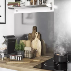 GoodHome Nepeta Copper & Inox Metallic Paper & Resin Back Panel, (H)6000mm (W)20000mm (T)3mm -Prime Kitchen goodhome nepeta copper inox metallic paper resin back panel h 6000mm w 20000mm t 3mm3663602636373 22i