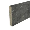 GoodHome Nepeta Grey Marble Effect Paper & Resin Upstand (L)3000mm -Prime Kitchen goodhome nepeta grey marble effect paper resin upstand l 3000mm5059340483337 01c