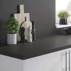 GoodHome Nepeta Grey Paper & Resin Back Panel, (H)6000mm (W)20000mm (T)3mm -Prime Kitchen goodhome nepeta grey paper resin back panel h 6000mm w 20000mm t 3mm3663602636380 22i