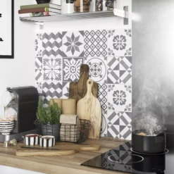 GoodHome Nepeta Grey Patchwork Cement Effect Paper & Resin Back Panel, (H)600mm (W)1800mm (T)3mm 10 GoodHome Nepeta Grey Patchwork Cement Effect Paper & Resin Back Panel, (H)600mm (W)1800mm (T)3mm -Prime Kitchen goodhome nepeta grey patchwork cement effect paper resin back panel h 600mm w 1800mm t 3mm3663602636359 21i