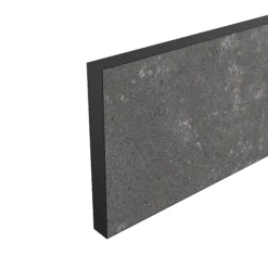 GoodHome Nepeta Grey Stone Effect Paper & Resin Upstand (L)3000mm -Prime Kitchen goodhome nepeta grey stone effect paper resin upstand l 3000mm3663602636656 01c Mineral