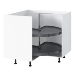 GoodHome Pebre Anthracite Not Soft Close Pull Out Storage, (H)639mm (W)830mm -Prime Kitchen goodhome pebre anthracite not soft close pull out storage h 639mm w 830mm3663602480259 22c