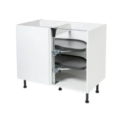 GoodHome Pebre Anthracite Soft-close Pull Out Storage, (H)698mm (W)865mm -Prime Kitchen goodhome pebre anthracite soft close pull out storage h 698mm w 865mm3663602480228 22c bq