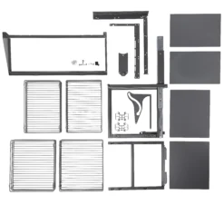 GoodHome Pebre Anthracite Soft-open Left Outward Pull Out Storage, (H)639mm (W)855mm 20 GoodHome Pebre Anthracite Soft-open Left Outward Pull Out Storage, (H)639mm (W)855mm -Prime Kitchen goodhome pebre anthracite soft open left outward pull out storage h 639mm w 855mm3663602480235 07c