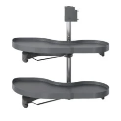 GoodHome Pebre Soft-close RH Corner Cabinet Pull-out Storage -Prime Kitchen goodhome pebre soft close rh corner cabinet pull out storage3663602480204 01c