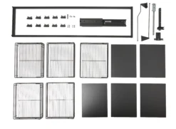 GoodHome Pebre Soft Close Runners Larder Pull-out Storage -Prime Kitchen goodhome pebre soft close runners larder pull out storage3663602480266 07c bq