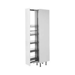 GoodHome Pebre Soft Close Runners Larder Pull-out Storage -Prime Kitchen goodhome pebre soft close runners larder pull out storage3663602480266 21c bq