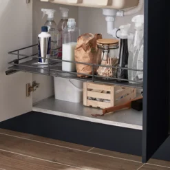 GoodHome Pebre Under Sink Shelf Pull-out Storage 15 GoodHome Pebre Under Sink Shelf Pull-out Storage -Prime Kitchen goodhome pebre under sink shelf pull out storage3663602480174 01i bq