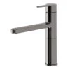 GoodHome Phoran Black Titanium Effect Kitchen Top Lever Tap 2 GoodHome Phoran Black Titanium Effect Kitchen Top Lever Tap -Prime Kitchen goodhome phoran black titanium effect kitchen top lever tap5059340452722 01c
