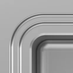 GoodHome Romesco Brushed Stainless Steel 1 Bowl Kitchen Sink With Compact Drainer (W)510mm X (L)770mm -Prime Kitchen goodhome romesco brushed stainless steel 1 bowl kitchen sink with compact drainer w 510mm x l 770mm5059340458762 36c