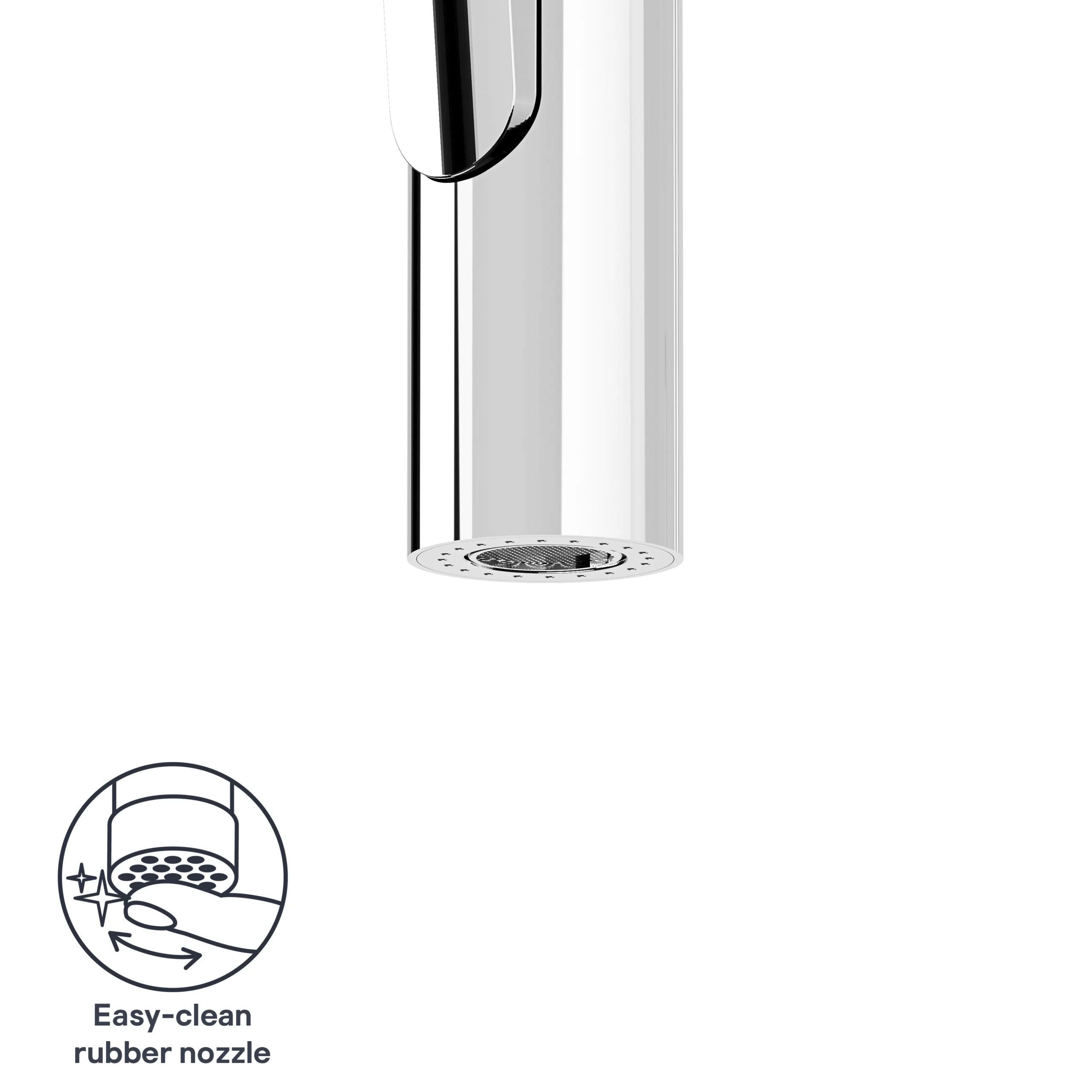 GoodHome Saffron Chrome-plated Kitchen Spring Neck Tap 18 GoodHome Saffron Chrome-plated Kitchen Spring Neck Tap - Image 16