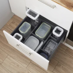 GoodHome Soto Soft-close Deep Drawer Box (W)600mm -Prime Kitchen goodhome soto soft close deep drawer box w 600mm3663602479277 24i