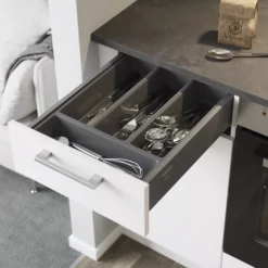 GoodHome Soto Soft-close Drawer Box (W)400mm -Prime Kitchen goodhome soto soft close drawer box w 400mm3663602632924 03i