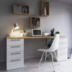 GoodHome Soto Soft-close Drawer Box (W)400mm -Prime Kitchen goodhome soto soft close drawer box w 400mm5059340145266 01i