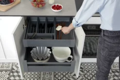 GoodHome Soto Soft-close Drawer Box (W)600mm -Prime Kitchen goodhome soto soft close drawer box w 600mm3663602632931 22i