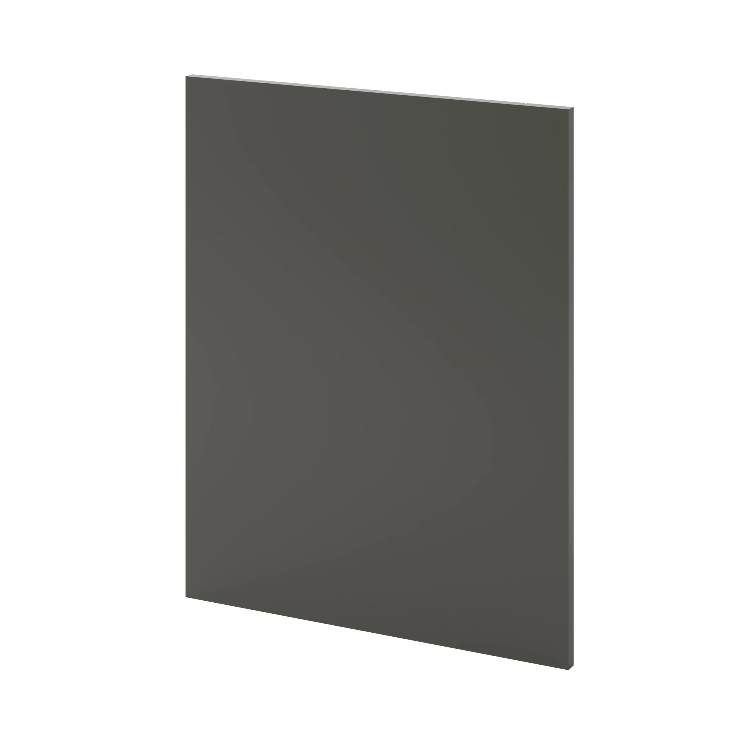 GoodHome Stevia & Garcinia Gloss Anthracite Slab Standard End Panel (H)720mm (W)570mm 4 GoodHome Stevia & Garcinia Gloss Anthracite Slab Standard End Panel (H)720mm (W)570mm - Image 2