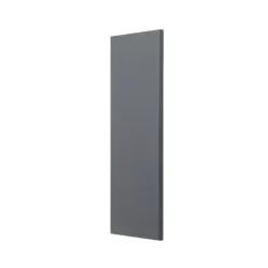 GoodHome Stevia & Garcinia Gloss Anthracite Slab Standard End Panel (H)960mm (W)360mm -Prime Kitchen goodhome stevia garcinia gloss anthracite slab standard end panel h 960mm w 360mm3663602640820 01c bq