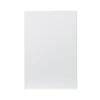 GoodHome Stevia & Garcinia Gloss White Slab Standard Base Clad On End Panel (H)900mm (W)610mm -Prime Kitchen goodhome stevia garcinia gloss white slab standard base clad on end panel h 900mm w 610mm3663602640240 02c bq