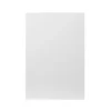 GoodHome Stevia & Garcinia Gloss White Slab Standard Base End Support Panel (H)870mm (W)590mm -Prime Kitchen goodhome stevia garcinia gloss white slab standard base end support panel h 870mm w 590mm3663602640219 02c bq