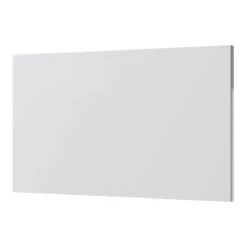 GoodHome Stevia & Garcinia Innovo Handleless Gloss Light Grey Slab Standard End Panel (H)340mm (W)595mm -Prime Kitchen goodhome stevia garcinia innovo handleless gloss light grey slab standard end panel h 340mm w 595mm5059340242996 36c