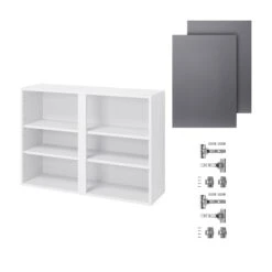 GoodHome Stevia Gloss Anthracite Slab Wall Kitchen Cabinet (W)1000mm (H)720mm -Prime Kitchen goodhome stevia gloss anthracite slab wall kitchen cabinet w 1000mm h 720mm5059340702575 07c bq