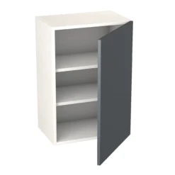 GoodHome Stevia Gloss Anthracite Slab Wall Kitchen Cabinet (W)500mm (H)720mm -Prime Kitchen goodhome stevia gloss anthracite slab wall kitchen cabinet w 500mm h 720mm5059340702605 21c bq