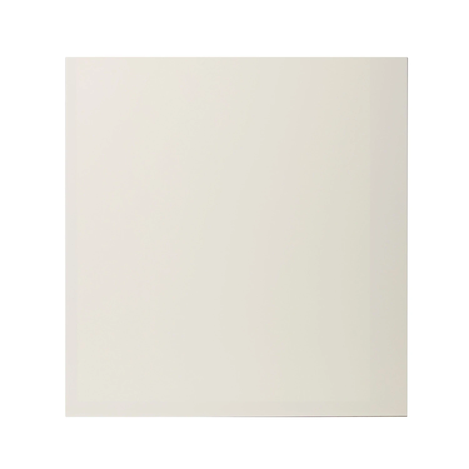 GoodHome Stevia Gloss Cream Slab Appliance Cabinet Door (W)600mm (H)626mm (T)18mm 3 GoodHome Stevia Gloss Cream Slab Appliance Cabinet Door (W)600mm (H)626mm (T)18mm