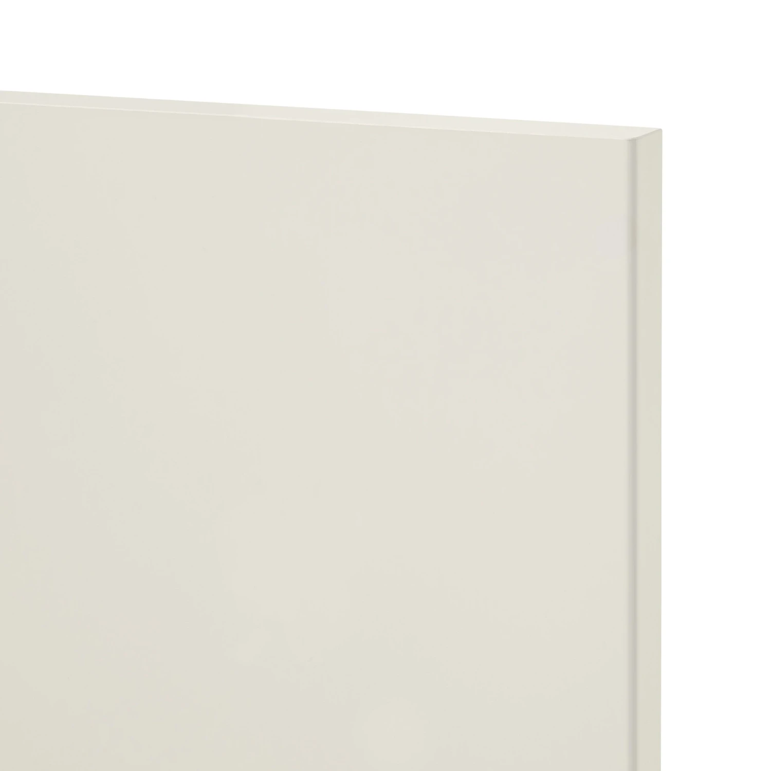 GoodHome Stevia Gloss Cream Slab Highline Cabinet Door (W)500mm (H)715mm (T)18mm 4 GoodHome Stevia Gloss Cream Slab Highline Cabinet Door (W)500mm (H)715mm (T)18mm - Image 2
