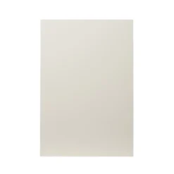 GoodHome Stevia Gloss Cream Slab Standard Base End Support Panel (H)870mm (W)590mm