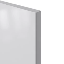 GoodHome Stevia Gloss Grey Slab Drawer Front, Bridging Door & Bi Fold Door, (W)400mm (H)356mm (T)18mm -Prime Kitchen goodhome stevia gloss grey slab drawer front bridging door bi fold door w 400mm h 356mm t 18mm5059340249605 36c