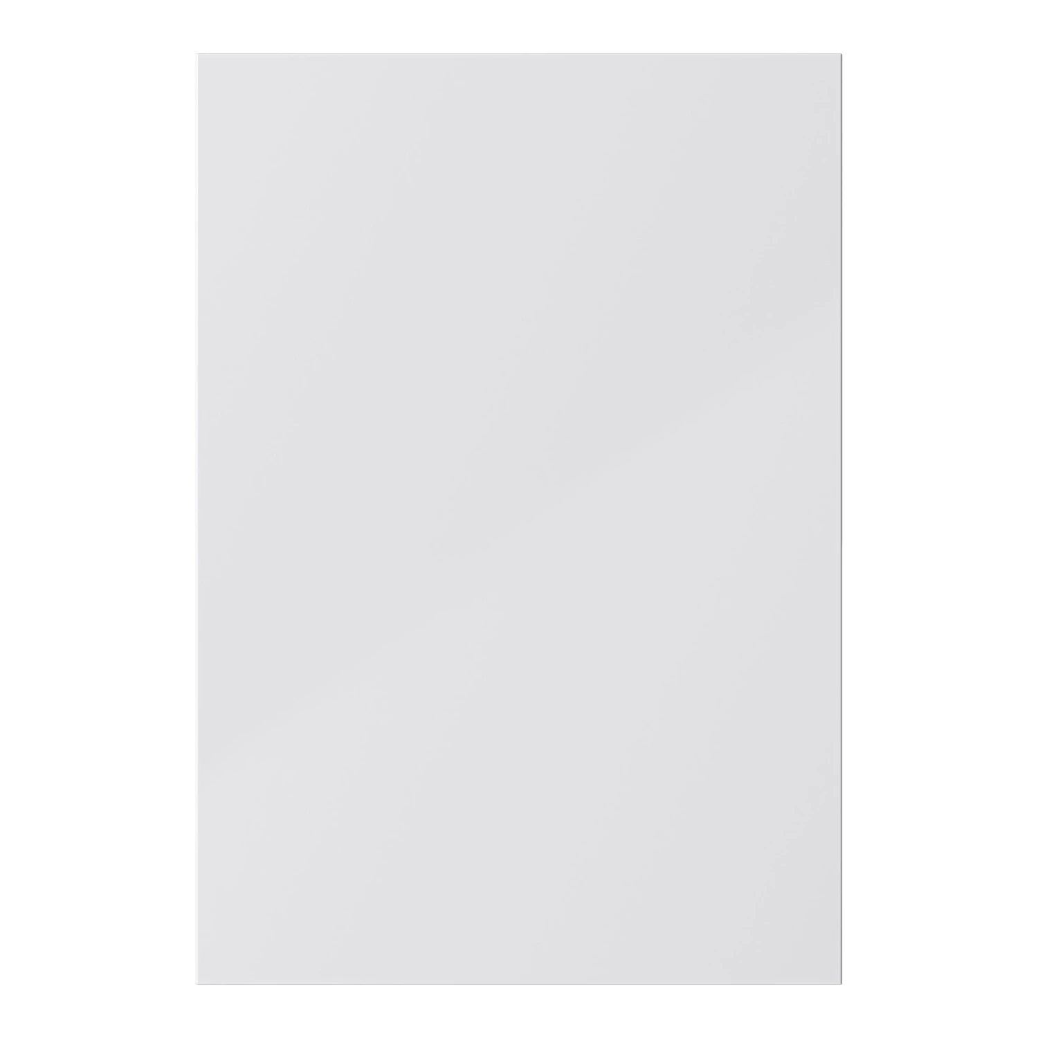 GoodHome Stevia Gloss Grey Slab Highline Cabinet Door (W)500mm (H)715mm (T)18mm 3 GoodHome Stevia Gloss Grey Slab Highline Cabinet Door (W)500mm (H)715mm (T)18mm