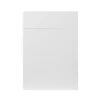 GoodHome Stevia Gloss White Slab Drawer Front (W)500mm, Pack Of 3 1 GoodHome Stevia Gloss White Slab Drawer Front (W)500mm, Pack Of 3 -Prime Kitchen goodhome stevia gloss white slab drawer front w 500mm pack of 33663602647515 02c bq
