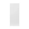 GoodHome Stevia Gloss White Slab Highline Cabinet Door (W)300mm (H)715mm (T)18mm -Prime Kitchen goodhome stevia gloss white slab highline cabinet door w 300mm h 715mm t 18mm3663602647249 02c bq