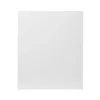 GoodHome Stevia Gloss White Slab Tall Appliance Cabinet Door (W)600mm (H)723mm (T)18mm -Prime Kitchen goodhome stevia gloss white slab tall appliance cabinet door w 600mm h 723mm t 18mm3663602647706 02c bq