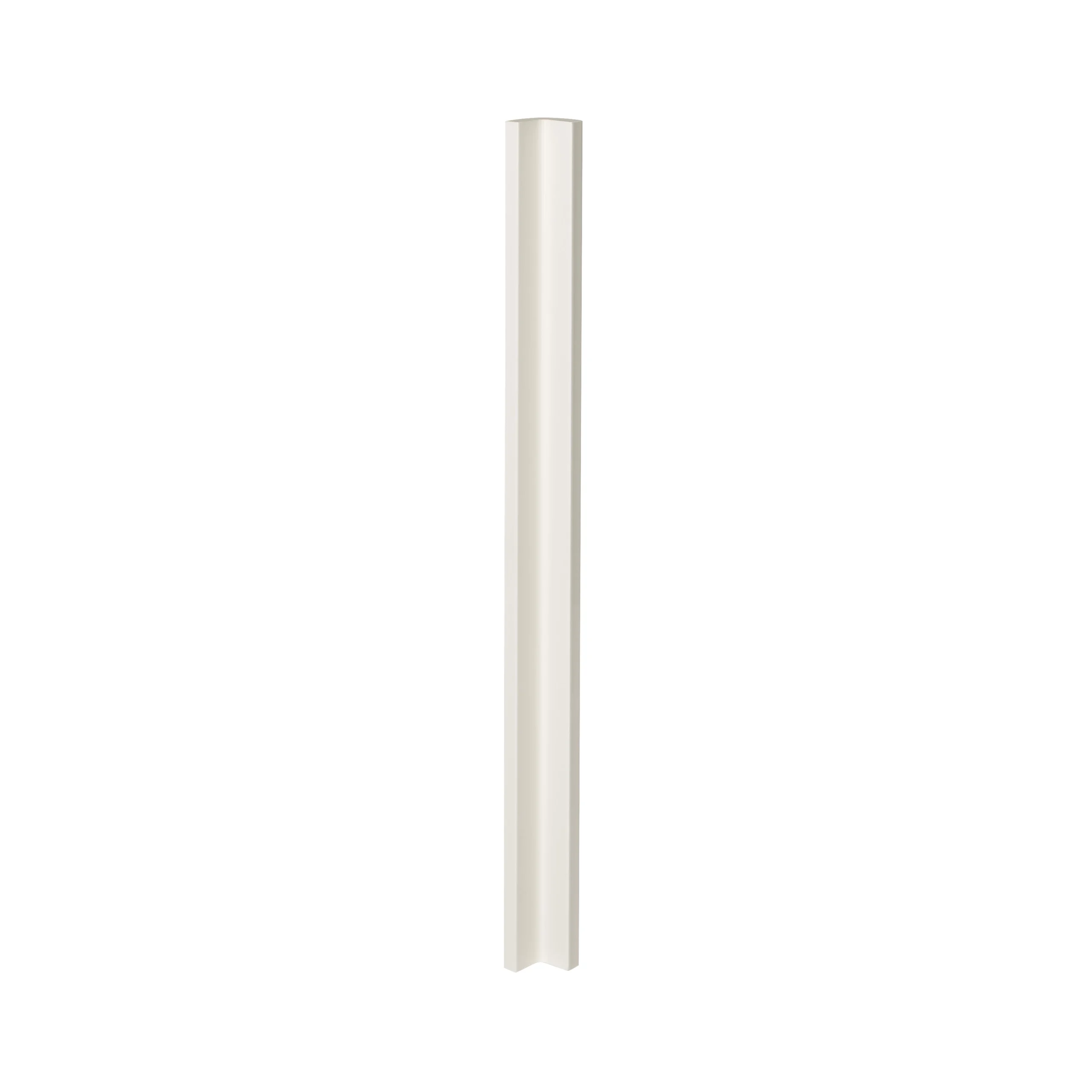 GoodHome Stevia Innovo Handleless Gloss Cream Slab Standard Corner Post, (W)34mm (H)895mm 3 GoodHome Stevia Innovo Handleless Gloss Cream Slab Standard Corner Post, (W)34mm (H)895mm