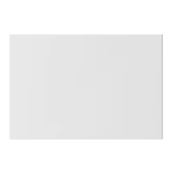 GoodHome Stevia Innovo Handleless Gloss White Slab Drawer Front, Bridging Door & Bi Fold Door, (W)500mm (H)340mm (T)18mm