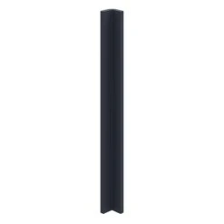 GoodHome Stevia Innovo Handleless Matt Midnight Blue Slab Standard Corner Post, (W)34mm (H)715mm -Prime Kitchen goodhome stevia innovo handleless matt midnight blue slab standard corner post w 34mm h 715mm5059340398358 01c