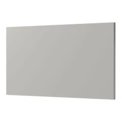 GoodHome Stevia Innovo Handleless Matt Pewter Grey Slab Standard Drawer End Panel (H)340mm (W)595mm -Prime Kitchen goodhome stevia innovo handleless matt pewter grey slab standard drawer end panel h 340mm w 595mm5059340243023 36c