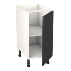 GoodHome Stevia Matt Blue Slab Base Kitchen Cabinet (W)400mm (H)720mm 8 GoodHome Stevia Matt Blue Slab Base Kitchen Cabinet (W)400mm (H)720mm -Prime Kitchen goodhome stevia matt blue slab base kitchen cabinet w 400mm h 720mm5059340702643 21c bq