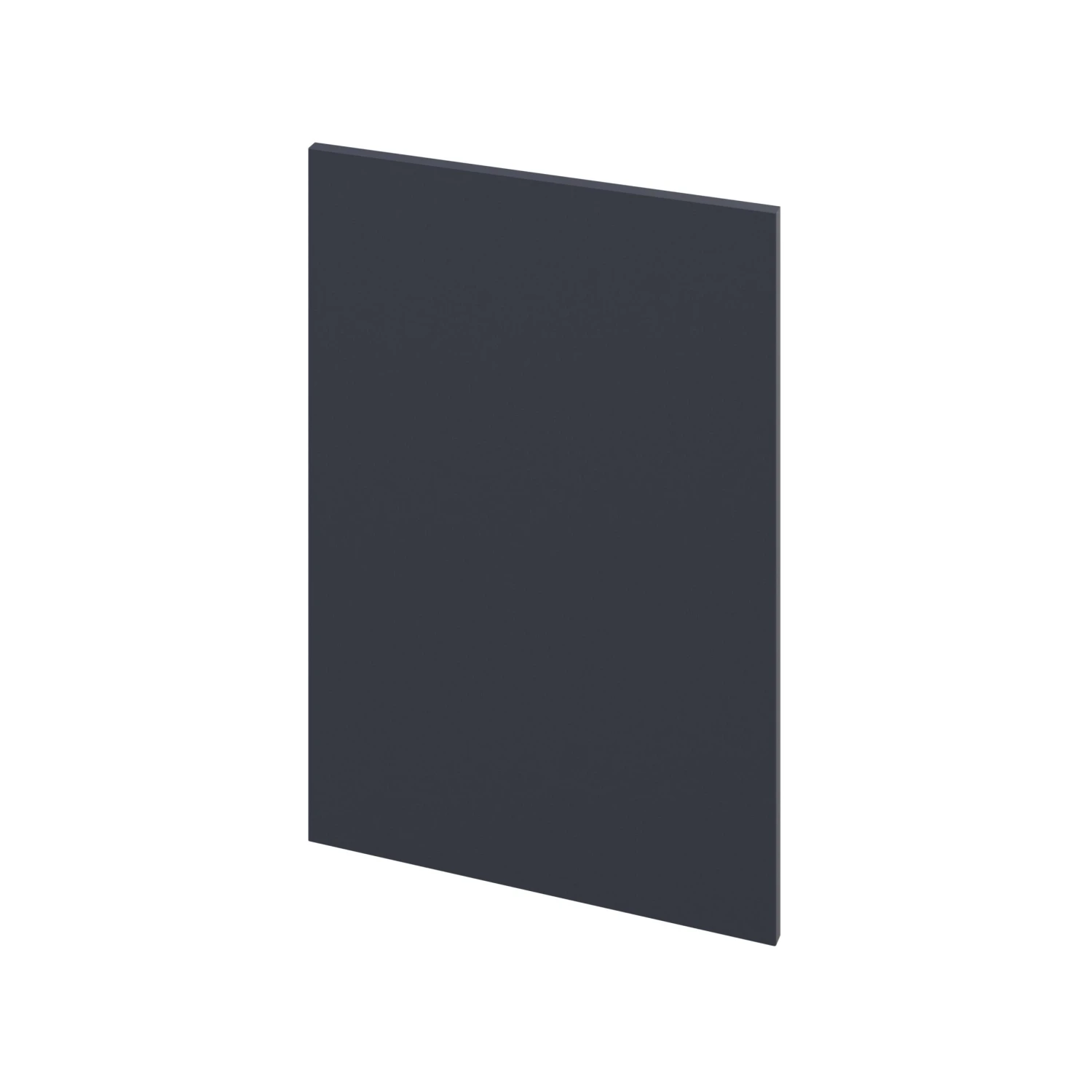 GoodHome Stevia Matt Blue Slab Highline Cabinet Door (W)500mm (H)715mm (T)18mm 4 GoodHome Stevia Matt Blue Slab Highline Cabinet Door (W)500mm (H)715mm (T)18mm - Image 2