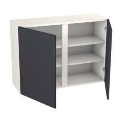 GoodHome Stevia Matt Blue Slab Wall Kitchen Cabinet (W)1000mm (H)720mm 8 GoodHome Stevia Matt Blue Slab Wall Kitchen Cabinet (W)1000mm (H)720mm -Prime Kitchen goodhome stevia matt blue slab wall kitchen cabinet w 1000mm h 720mm5059340702681 21c bq