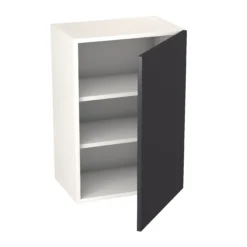 GoodHome Stevia Matt Blue Slab Wall Kitchen Cabinet (W)500mm (H)720mm -Prime Kitchen goodhome stevia matt blue slab wall kitchen cabinet w 500mm h 720mm5059340702711 21c bq