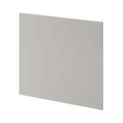 GoodHome Stevia Matt Pewter Grey Slab Appliance Cabinet Door (W)600mm (H)543mm (T)18mm -Prime Kitchen goodhome stevia matt pewter grey slab appliance cabinet door w 600mm h 543mm t 18mm5059340089003 02c