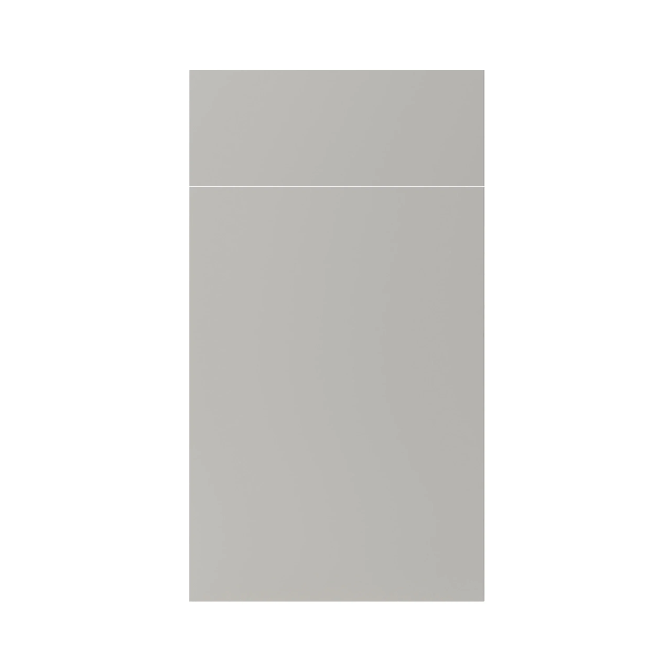 GoodHome Stevia Matt Pewter Grey Slab Drawerline Door & Drawer Front, (W)400mm (H)715mm (T)18mm 3 GoodHome Stevia Matt Pewter Grey Slab Drawerline Door & Drawer Front, (W)400mm (H)715mm (T)18mm
